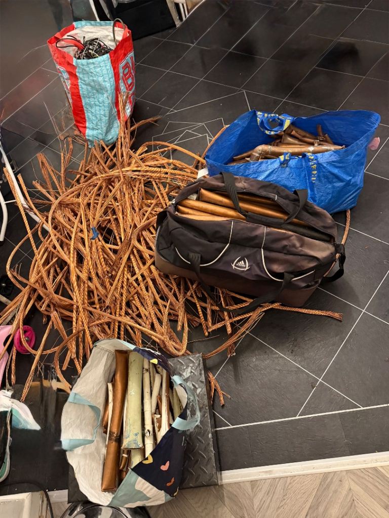 Scrap Metal - Copper Wire and Other Metals