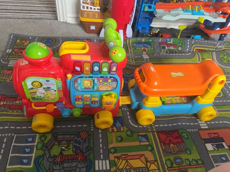 Vtech push and ride alphabet train