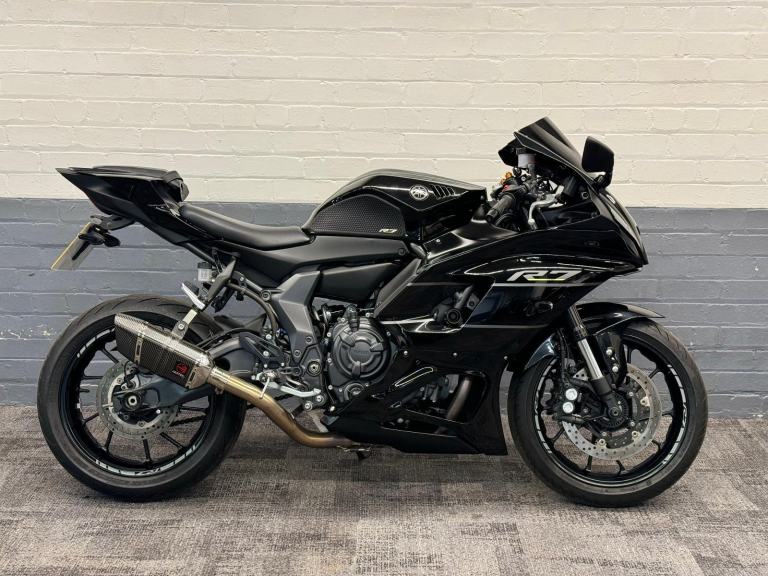 2023 YAMAHA YZF R7 -- BLACK UPGRADED EXHAUST- FINANCE-DELIVERY-PART EXCHANGE - 