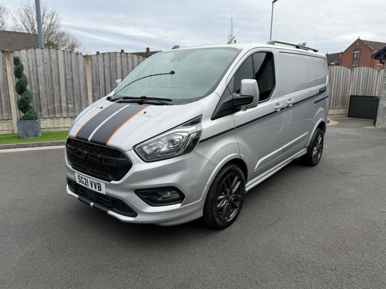 2021/21 FORD TRANSIT CUSTOM SPORT 185ps SWB VAN "NO VAT 