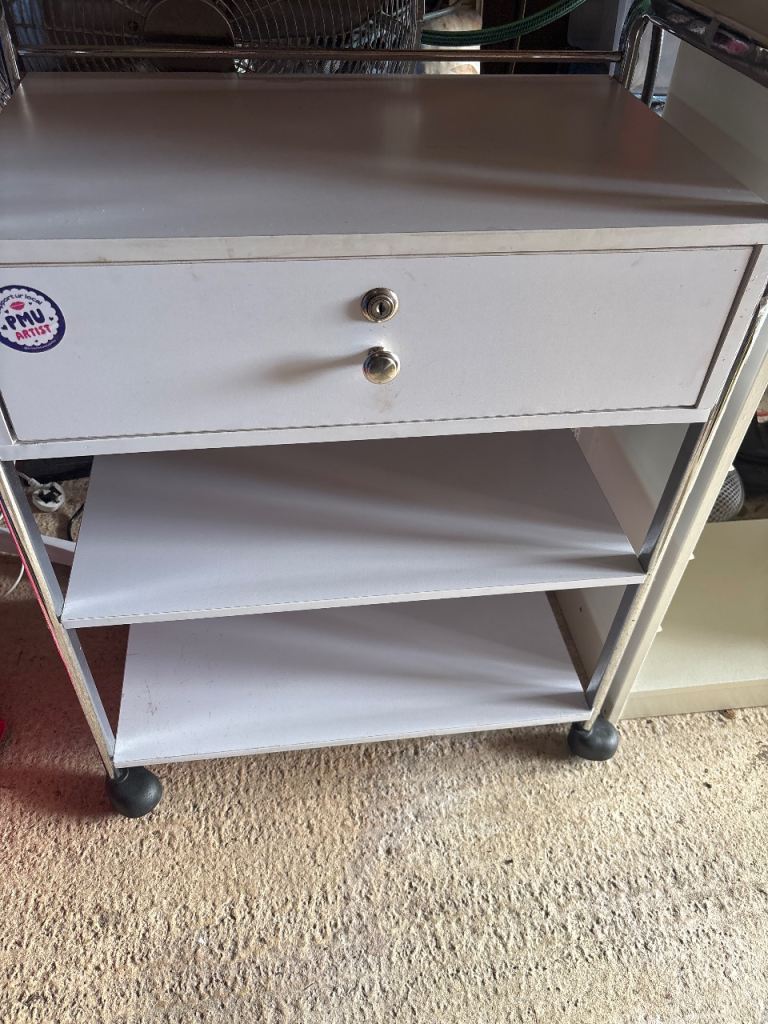 Small trolley on wheels