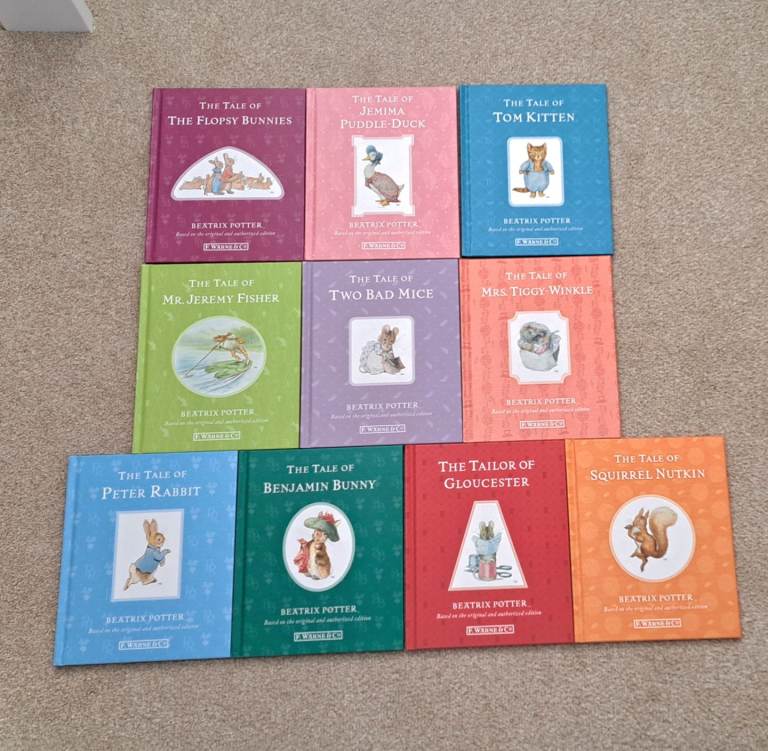 The Peter Rabbit Library book set