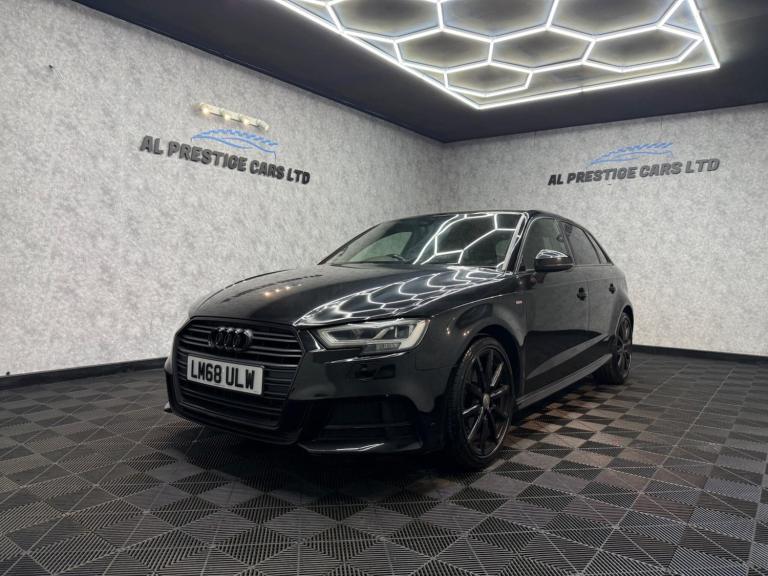 2018 Audi A3 1.0 TFSI 30 Black Edition Sportback S Tronic Euro 6 (s/s) 5dr HATCHBACK Petrol Autom...