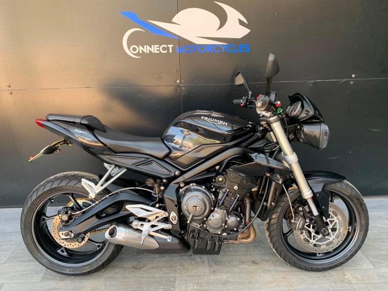 TRIUMPH STREET TRIPLE 765 S 2017 RUNNING PROJECT HPI CLEAR