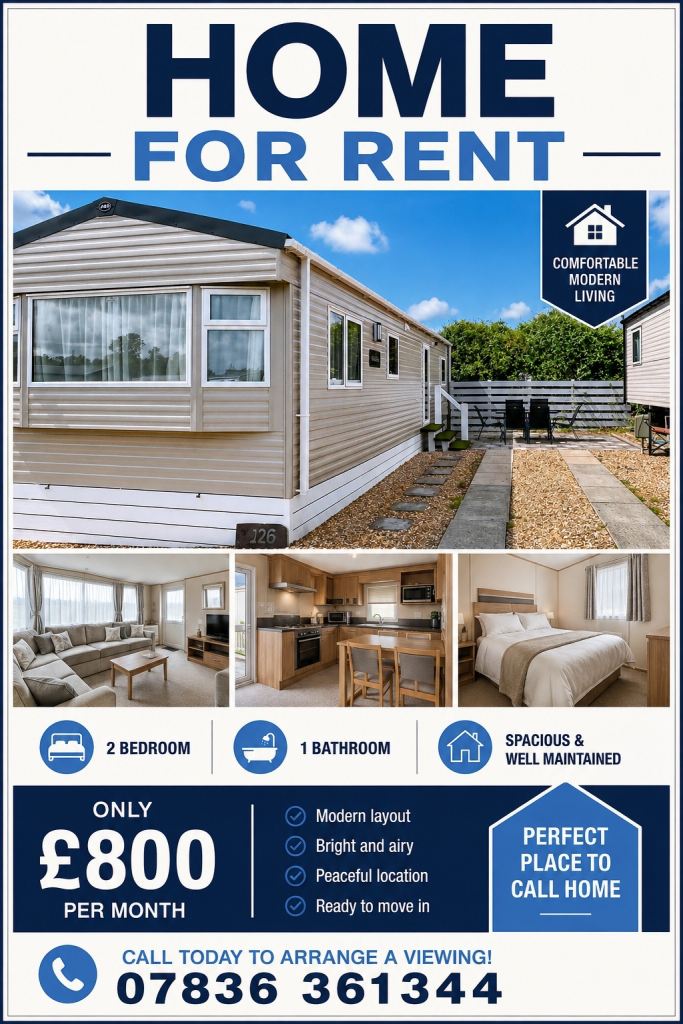 Home for rent 