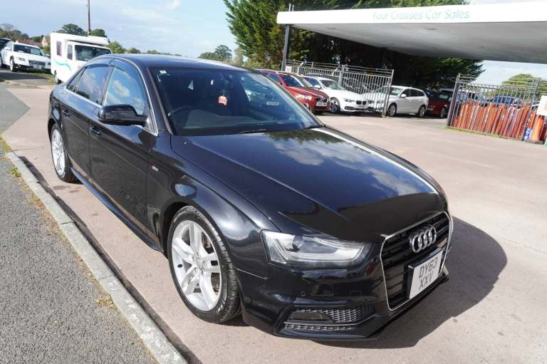 2014 Audi A4 2.0T 4dr Automatic Saloon...S Line..Only 33,288 Miles SALOON Petrol Automatic