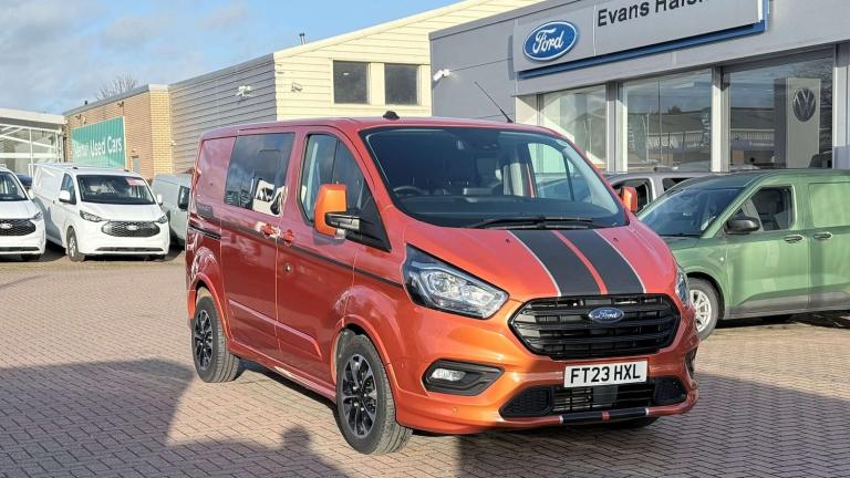 2023 Ford Transit Custom 2.0 EcoBlue 170ps Low Roof D/Cab Sport Van Auto PANEL VAN DIESEL Automatic