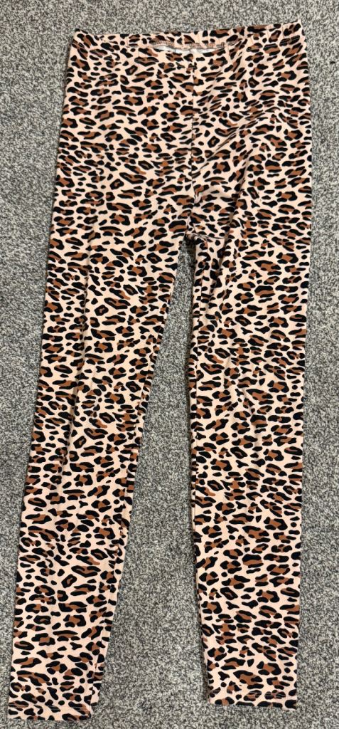 Animal print leggings 11 years old