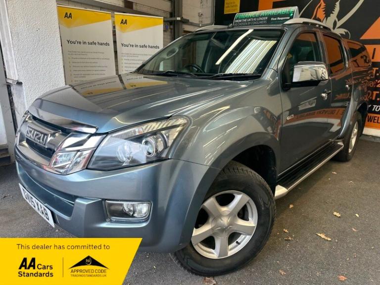 No VAT, 15 reg Isuzu Rodeo 2.5TD Utah Vision double cab,colour coded rear canopy