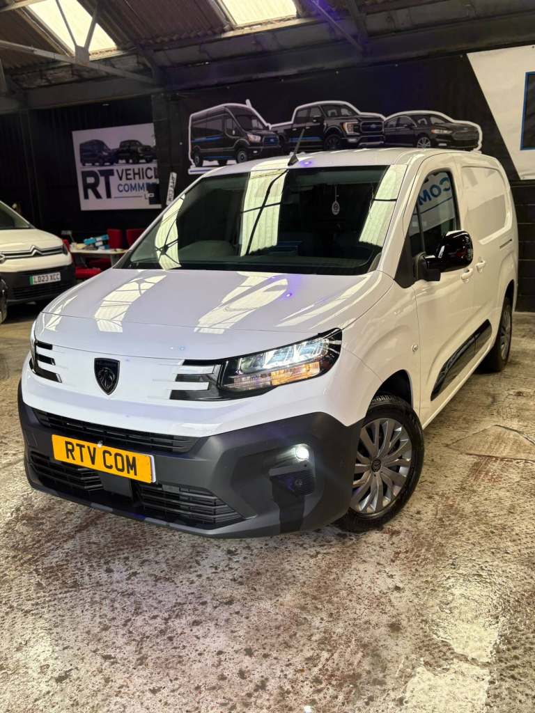 2024 Peugeot Partner 1.5 BlueHDi 100 Asphalt Van PANEL VAN Diesel Manual
