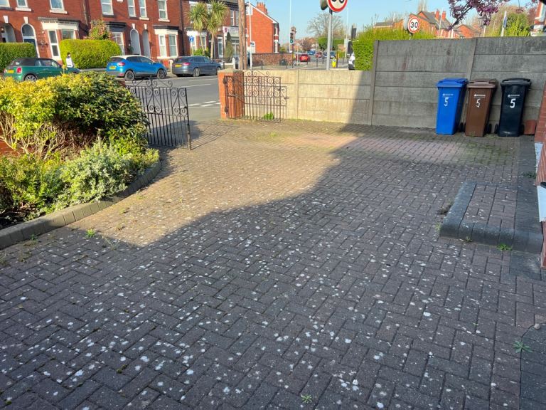 Driveways pressure washed 