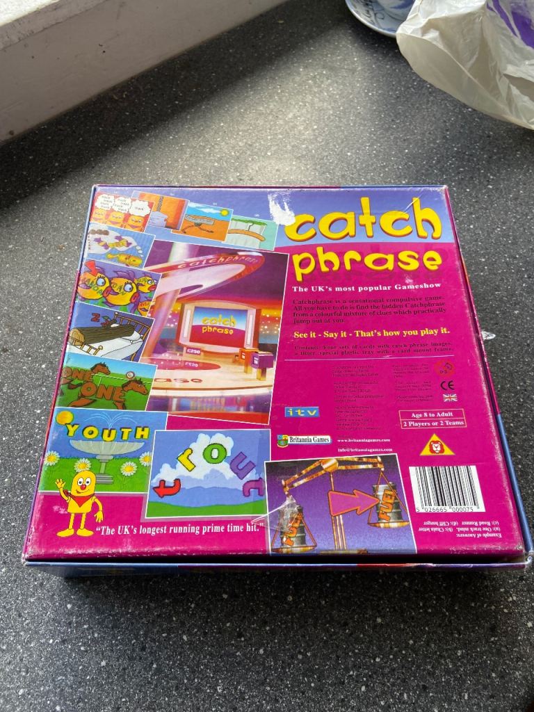 VINTAGE BOARD GAMES FROM TV