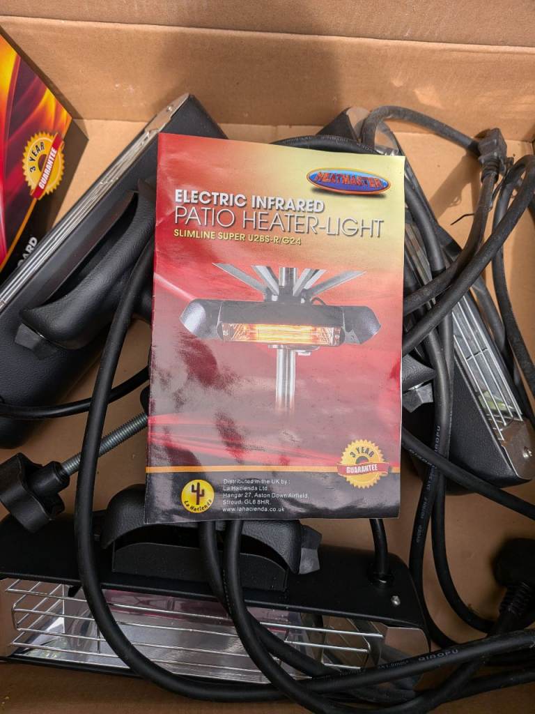 Heatmaster patio heater light 