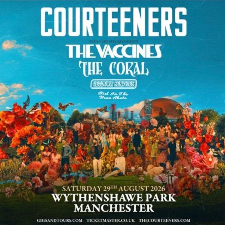 X2 VIP Tickets - The Courteeners - Wythenshawe Park Manchester