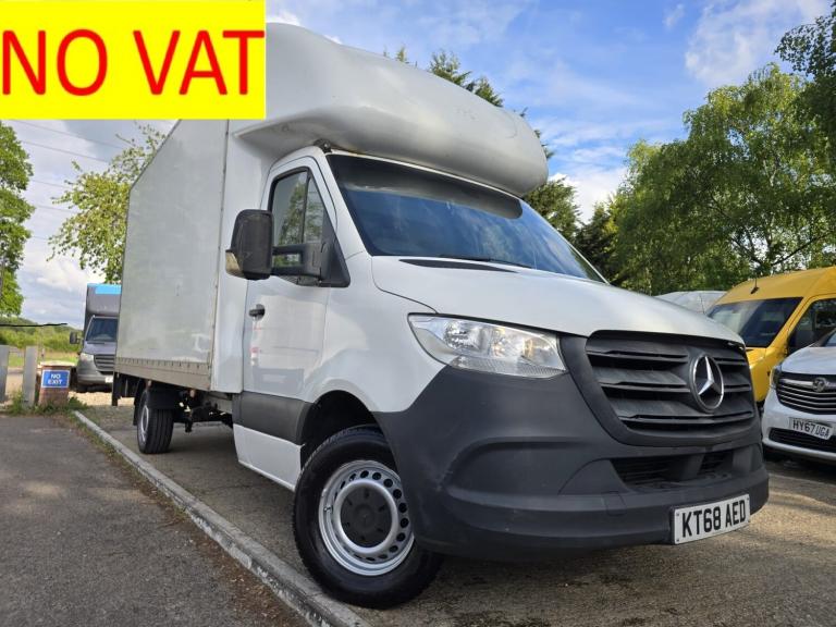 2018 Mercedes-Benz Sprinter 2.1 314 CDI RWD L3 LWB LUTON TAIL LIFT (NO VAT) CHASSIS CAB Diesel Ma...
