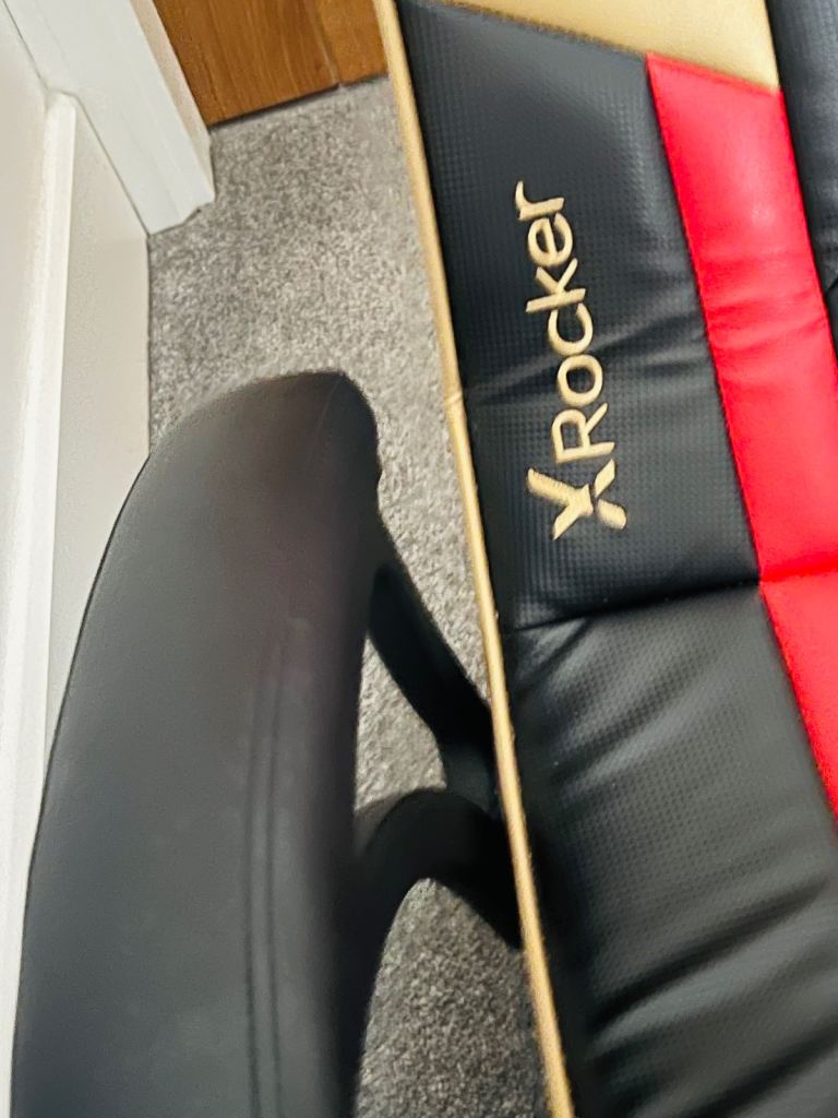 The X Rocker Phoenix 2.1 Audio Gaming Chair with Subwoofer 