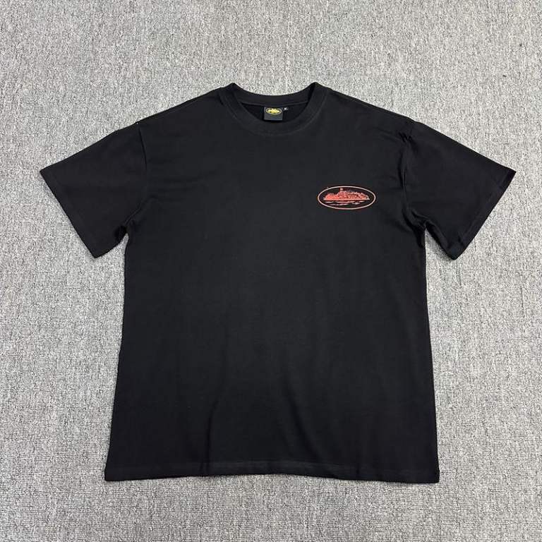 image for Corteiz Black "Rules The World" Alcatraz Tee