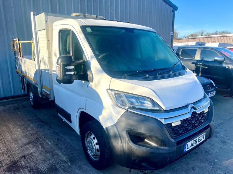 Citroen Relay 35 L2 H1 2.0Hdi 130ps Allloy tipper with Storage+ Crane 2018/68