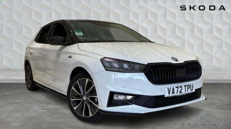 2023 Skoda Fabia 1.5 TSI 150 Monte Carlo 5dr DSG Automatic Hatchback Petrol Automatic