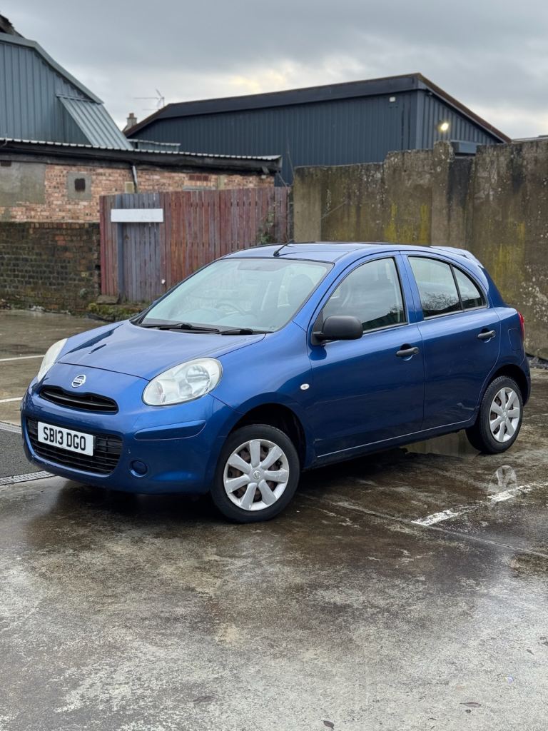 2013 nissan micra visia 1.2 litre petrol 69k miles mot:06/06/26, £35 road tax, cheap insurance 
