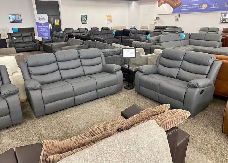 🚛Premium Roma Recliner Sofa 3+2 & Corner ❤️Flat 25% OFF❤️COD Available😘Order Today🚛