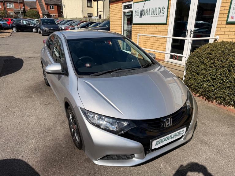 2012 Honda Civic i-VTEC 1.8 SE Silver 5 Door Isofix Low Insurance Group 48+mpg