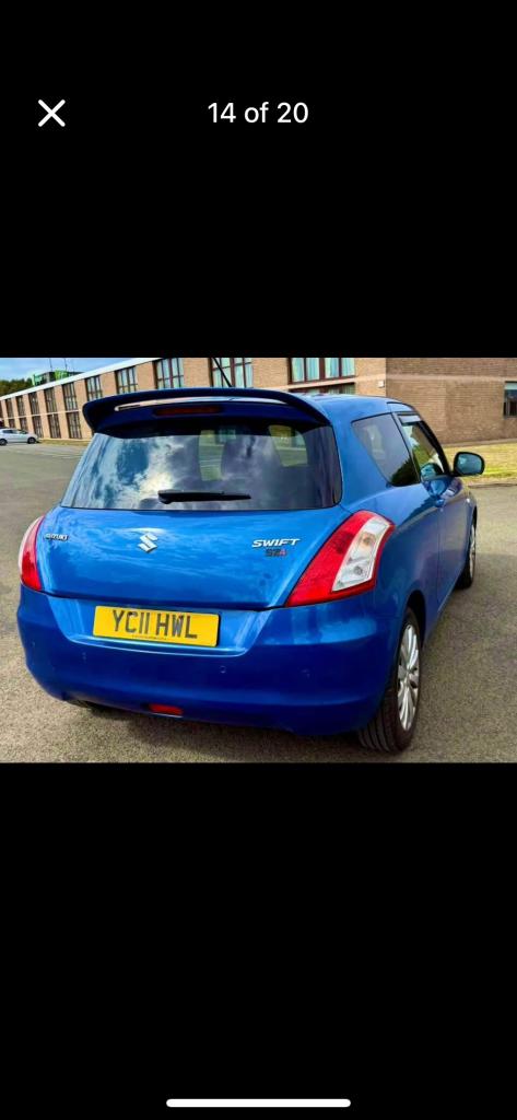 2011 Suzuki Swift 1.2 SZ4 3dr HATCHBACK Petrol Manual