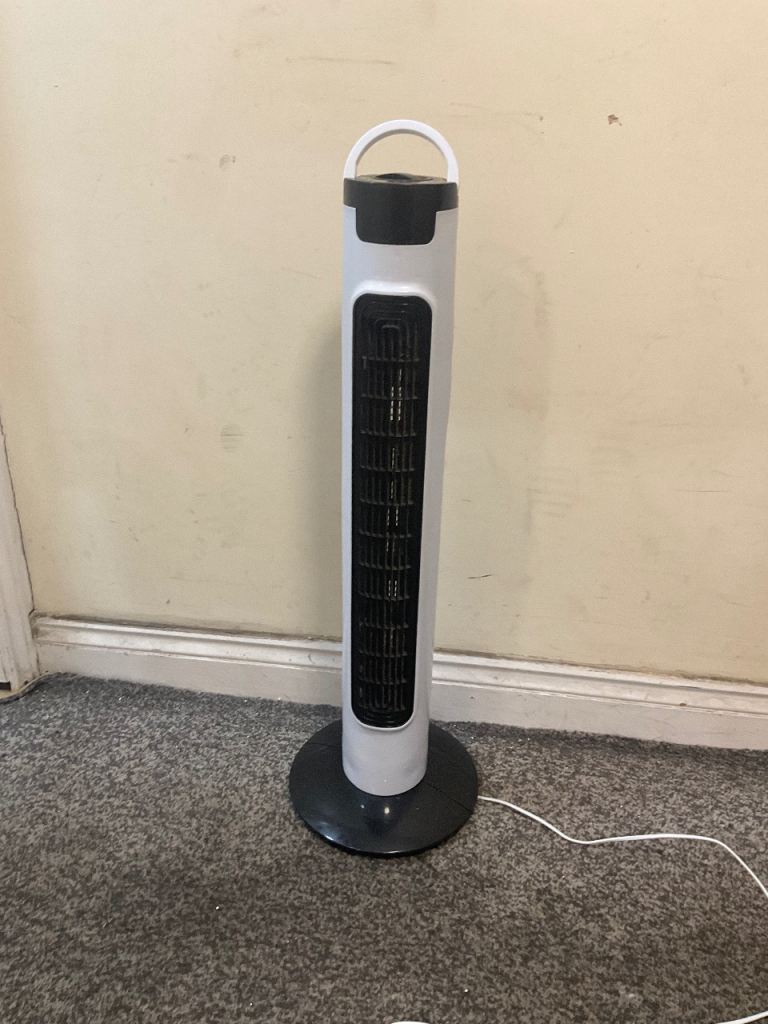 Tower Fan with Speed Settings – Good Working Order