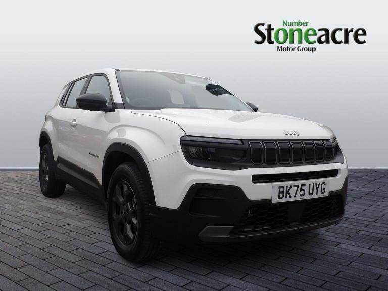 2025 Jeep Avenger Longitude 1.2 100hp Mt HATCHBACK Petrol Manual