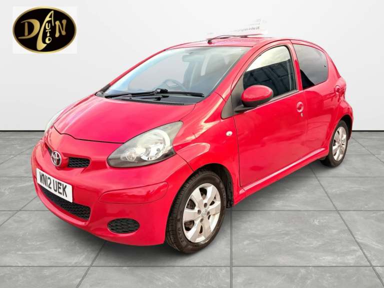 2012 Toyota AYGO 1.0 VVT-i Go 5dr [AC] MMT HATCHBACK Petrol Automatic