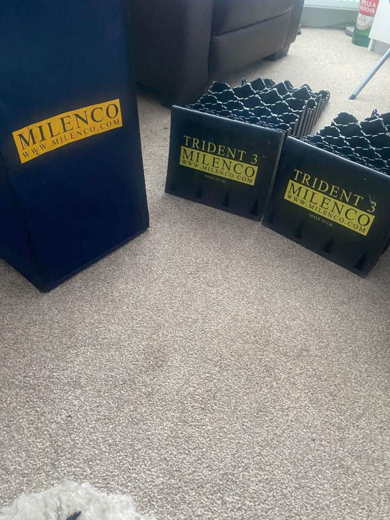 Pair of Milenco Triple 3 Levellers Levelling Ramps for Caravan / Motorhome