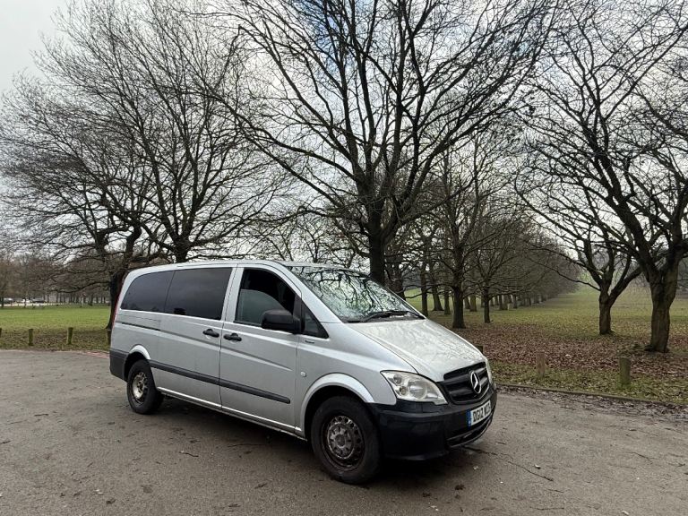 MERCEDES VITO TRAVELINER AUTOMATIC 2.1 CDI 9 SEATER MINIBUS LWB BLUE EFFICIENCY ULEZ 2012 62 REG!!!