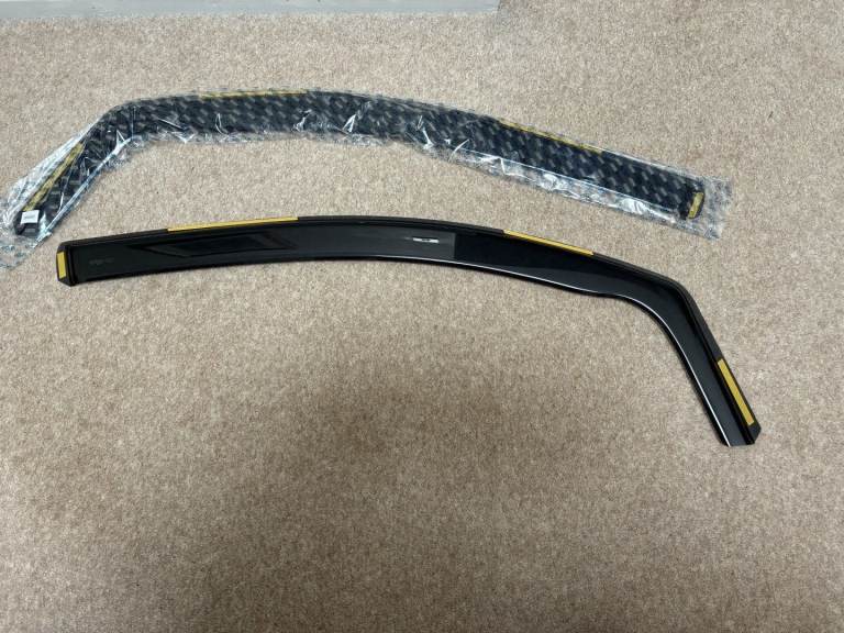 Edge Visors Wind Deflectors for Toyota Aygo MKII (2014-2022) 5 Door Hatchback (2pc x 1)