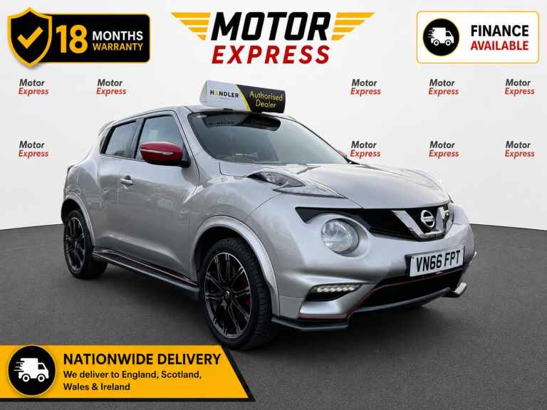 2016 Nissan Juke 1.6 DiG-T Nismo RS 5dr HATCHBACK Petrol Manual