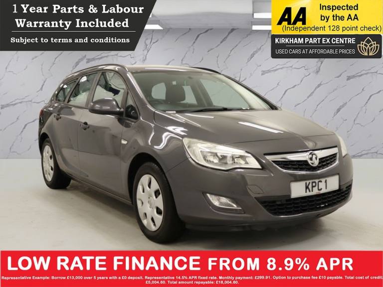 2012 Vauxhall Astra 1.6 16V Exclusiv Sports Tourer 5dr Petrol Manual Euro 5 (115 ps) MOT DEC 20 E...