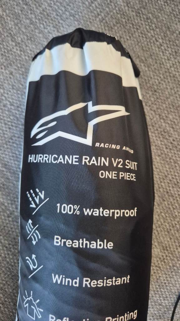 Alpinestars Hurricane Rain V2 suit XL