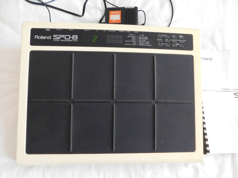 ROLAND SPD-8 TOTAL PERCUSSION PAD - ORIGINAL - 1980s - VINTAGE