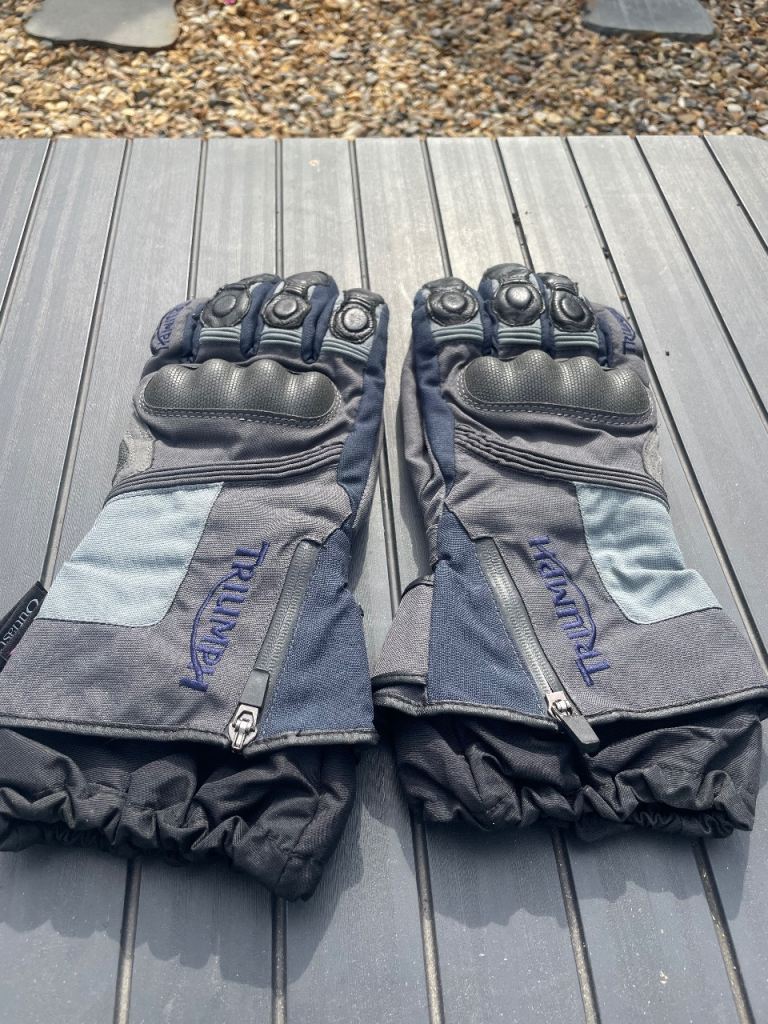 Triumph men’s motorcycle gloves xl