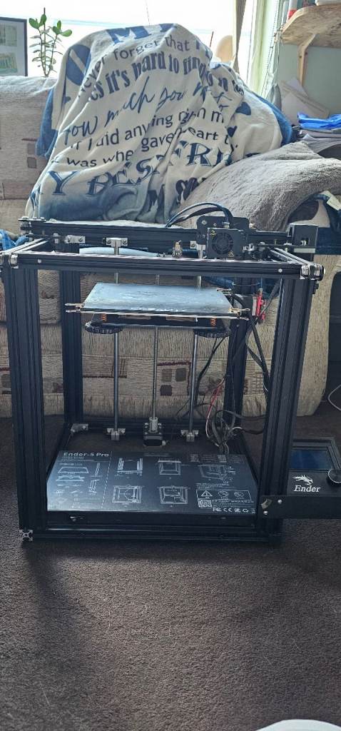 3d Printer Used with Filament Creality Ender Pro 5