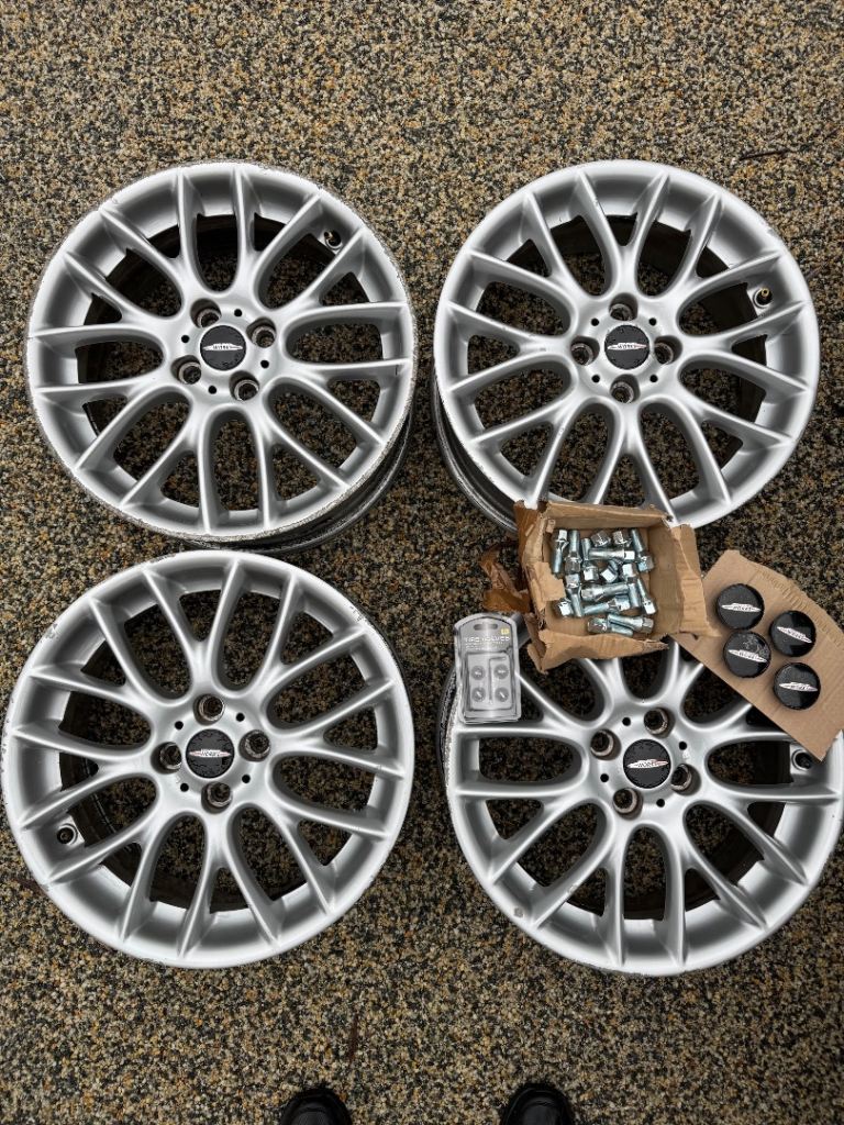 Mini R57 alloy wheels 