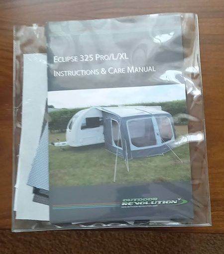 Outdoor Revolution Eclipse 325 Pro Awning.