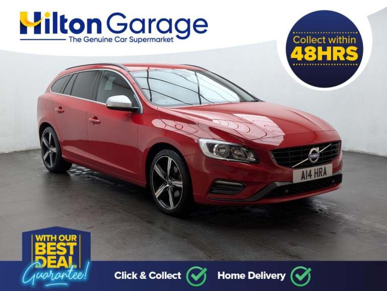 2017 Volvo V60 2.0 D3 R-Design Nav Estate 5dr Diesel Auto Euro 6 (s/s) (150 ps) PARK ASSIS ESTATE...