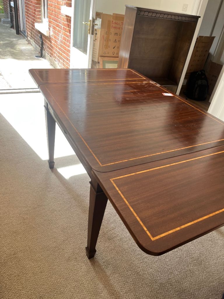 Wooden dining table