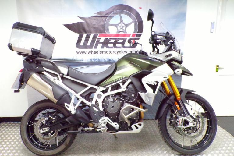 2022 TRIUMPH TIGER 900 RALLY PRO WITH ONLY 3178 MILES FROM NEW