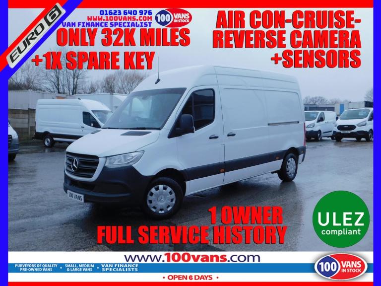 2022 Mercedes-Benz Sprinter DEPOSIT TAKEN, GOING OUT SOON PANEL VAN Diesel Manual