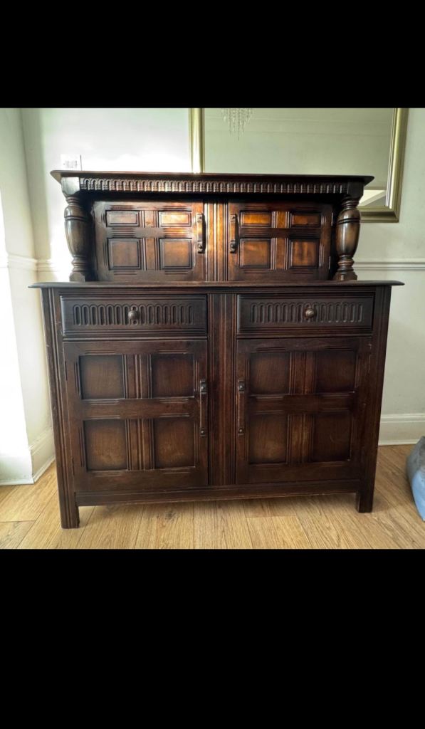 Mahogany Chiffonier Cabinet Sideboard with drawers