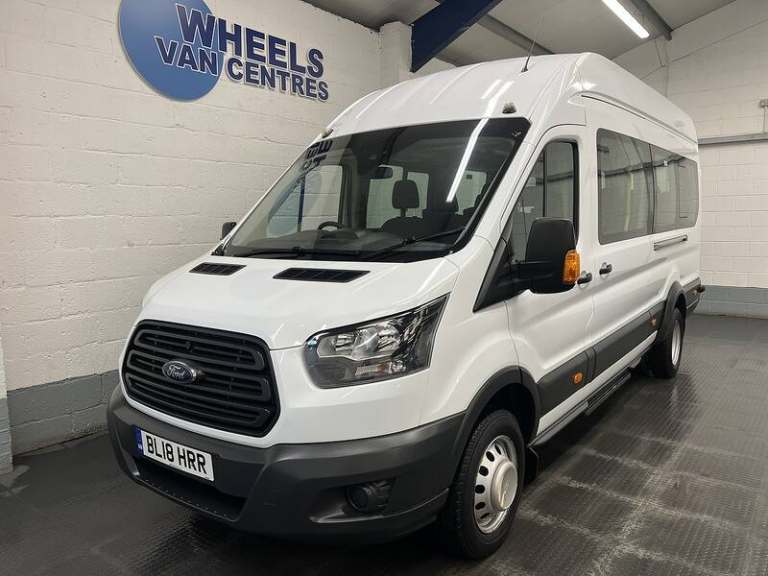 2018 Ford Transit 2.2 TDCi 460 HDT Minibus 5dr Diesel Manual L4 H3 (18 seats) (196 g/km, 123  Min...
