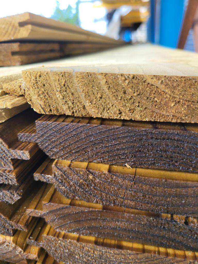 VT&G Pressure Treated Cladding Shed DIY Walls 4.8m 