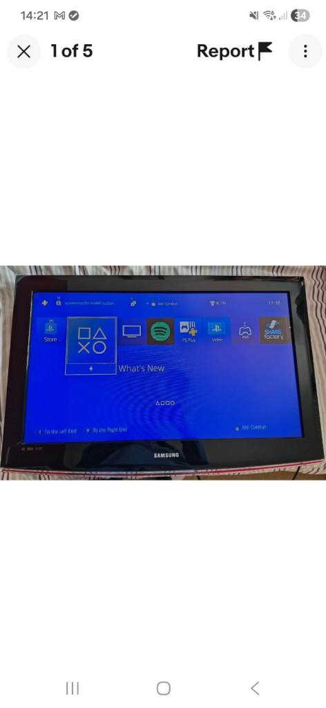 Samsung LE32B450C4W 32-inch LCD Television with Remote Control Fully Working VGC