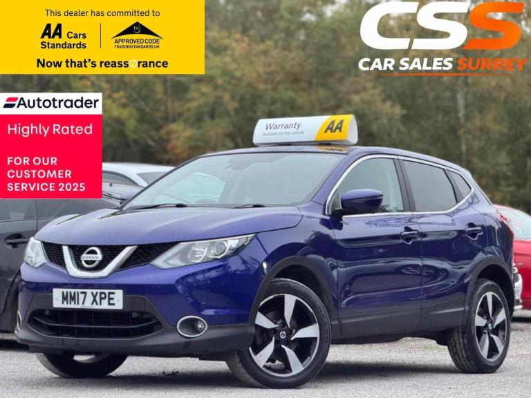 NISSAN QASHQAI 1.5 dCi N-Connecta 2WD Euro 6 (s/s) 5dr 2017